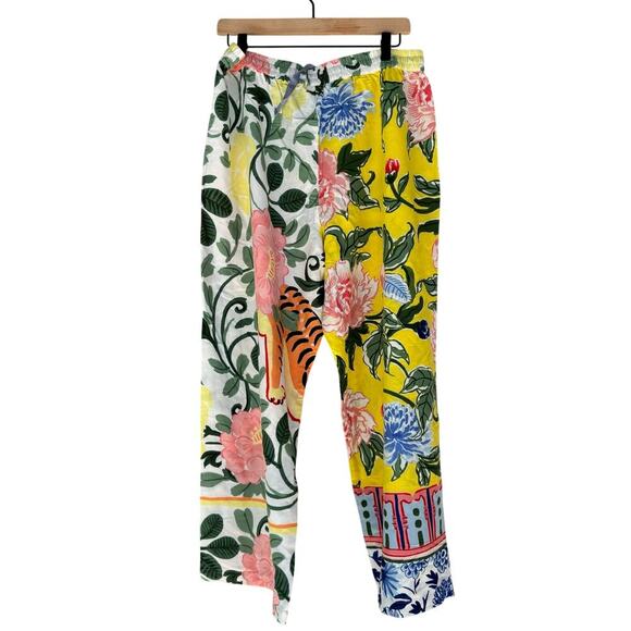 NWT Anthropologie Lil Sire Tigresa Flannel Sleep Set Size L Cotton - Picture 7 of 7